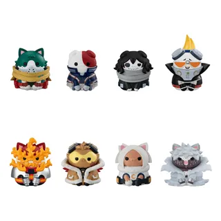 My Hero Academia Mega Cat Project Heroaca Cats No.01 3 cm Assortment (8)