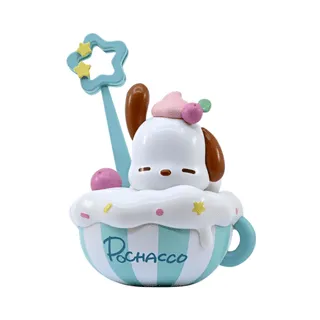 Sanrio Memo Stand Party Time Series Mini Figures Hello Kitty and Friends 5 cm - Pochacoo