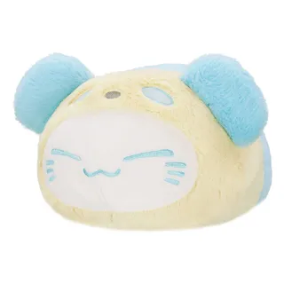 Nemuneko Cat Plush Figure Pastel Panda Big Blue 33 cm