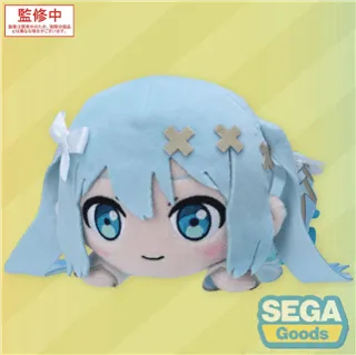 COLORFUL STAGE! The Movie: A Miku Who Can't Sing Nesoberi Lay-Down Plush Figure Hatsune Miku Unshuttered Sekai 16 cm