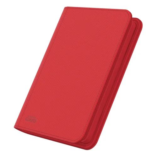 Ultimate Guard Zipfolio (160 double-sleeved cards) 8-Pocket 70 x 97 mm Xenoskin - Red