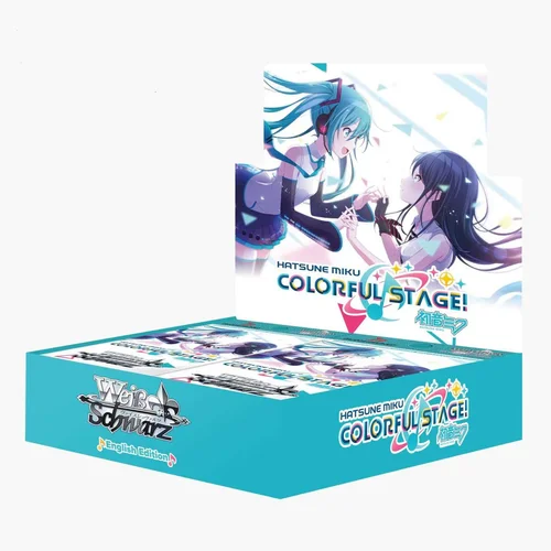 Weiss Schwarz: Hatsune Miku: Colorful Stage! English - 1 Booster Box (12 Boosters)