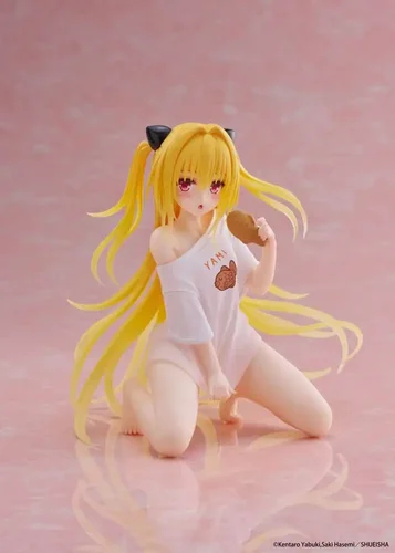 To Love-Ru Darkness PVC Statue Desktop Cute Figure Golden Darkness Roomwear Ver. 13 cm