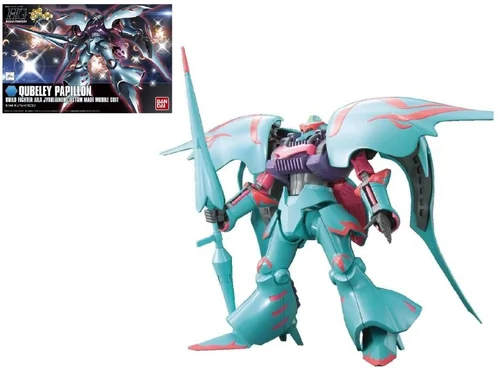 GUNDAM - HGBF 1/144 Qubeley Papillon - Model Kit
