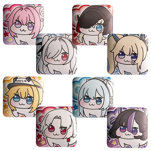 Goddes of Victory: Nikke Pinback Button Doro 6 cm Blind Box Assortment (8)