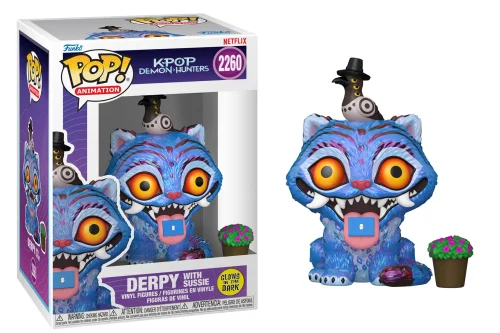 KPop Demon Hunters POP! Animation Vinyl Figure Tiger w/Bird 9 cm