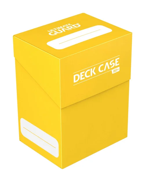 Ultimate Guard Deck Case 80+ (74 x 59 x 96 mm)  - Yellow