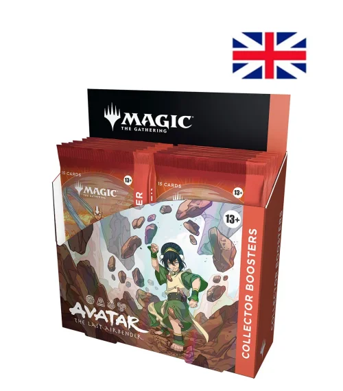 Magic the Gathering Avatar: The Last Airbender Collector Booster Box English - 1 Booster Box (12 Boosters)