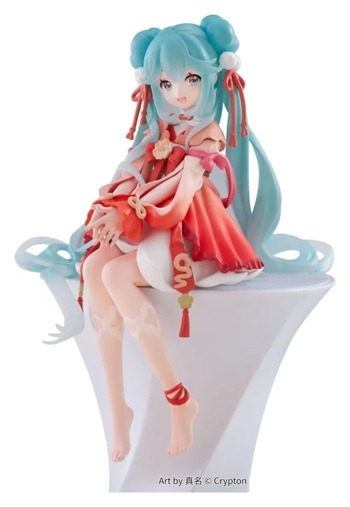 Hatsune Miku Noodle Stopper PVC Statue 2026 Chinese New Year Ver. 14 cm