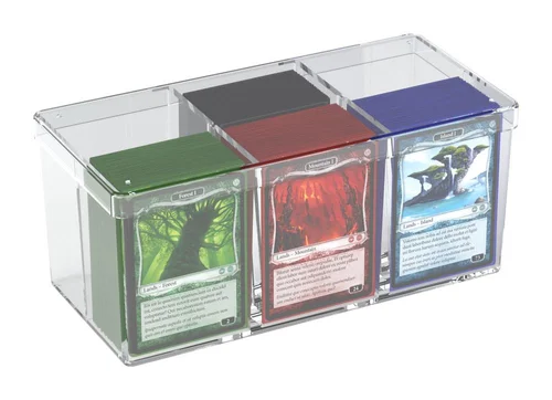 Ultimate Guard Stack'n'Safe 480 (6 x 80 sleeved cards with removable dividers) 223 x 98 x 102 mm