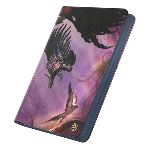 Ultimate Guard Zipfolio 18-Pocket Xenoskin (360 double-sleeved cards) Magic: The Gathering "Tarkir: Dragonstorm" - Feral Deathgorger
