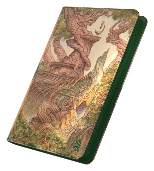 Ultimate Guard Zipfolio 18-Pocket Xenoskin (360 double-sleeved cards) Magic: The Gathering "Lorwyn Eclipsed" - Forest