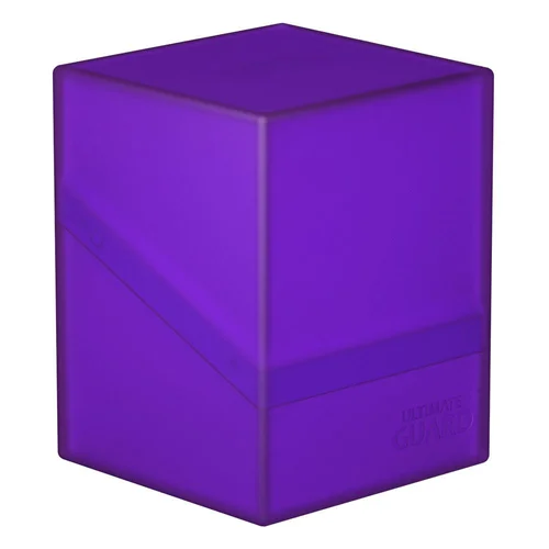 Ultimate Guard Boulder 100+ (76 x 75 x 98.5 mm) - Amethyst (soft-touch finish)