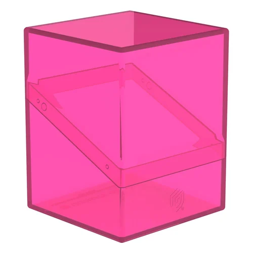 Ultimate Guard Boulder 100+ Clear (76 x 75 x 98.5 mm) - Rhodonite