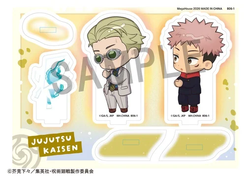 Jujutsu Kaisen Buddycolle Acrylic Stand 5th Anniversary D Kento Nanami & Yuji Itadori 10 cm