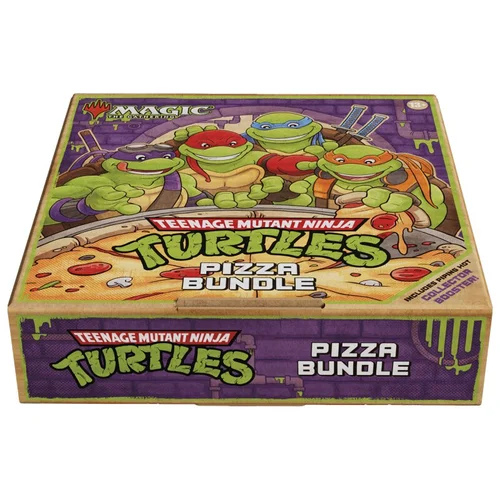 Magic the Gathering Teenage Mutant Ninja Turtles Pizza Bundle - English