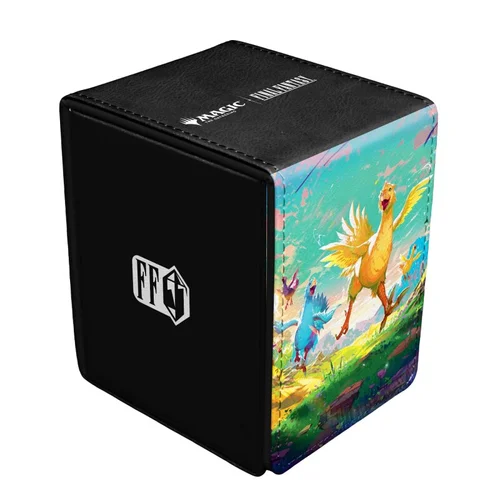 Ultra Pro - Final Fantasy Premium Alcove Flip Deck Box (100 double-sleeved cards) 76 × 100 × 83 mm - Chocobo