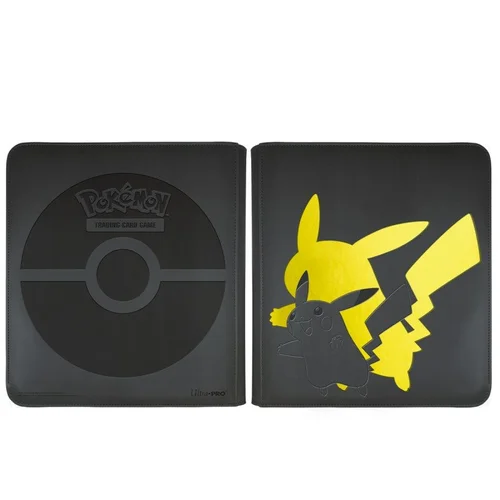 Ultra Pro - Elite Series: Pikachu - 12-Pocket Zip PRO-Binder (480 double-sleeved cards)