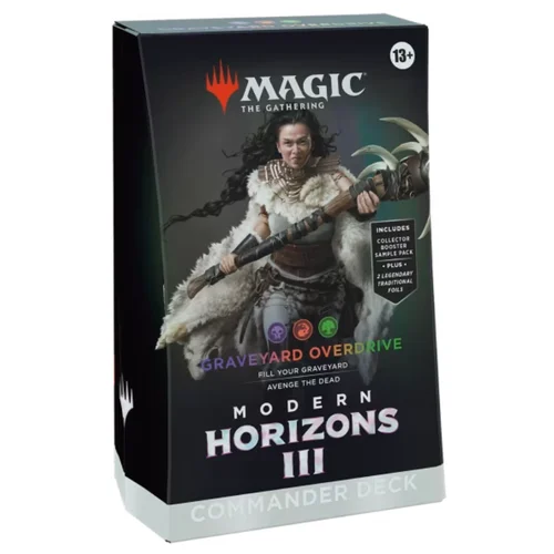 Magic the Gathering Modern Horizons 3 Commander Deck Graveyard Overdrive English