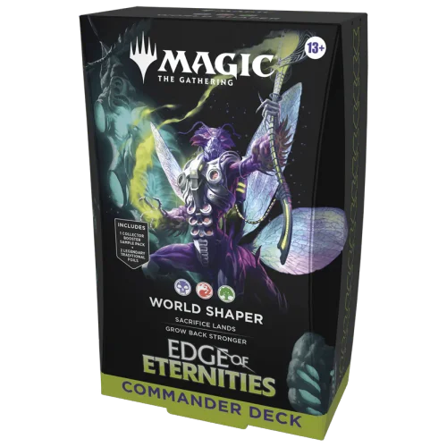 Magic the Gathering Edge of Eternities Commander Deck World Shaper English
