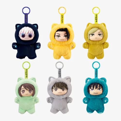 Jujutsu Kaisen Cat Ear Plush Blind Box - 1 Unidade
