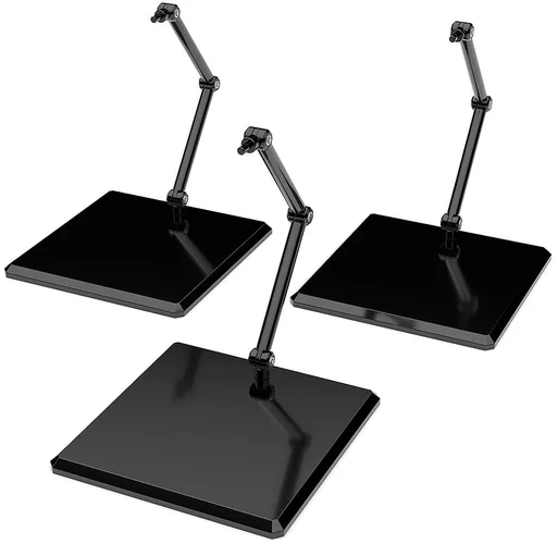 The Simple Stand Mini Nendoroid More for Mini Figures & Models Black 3-Pack