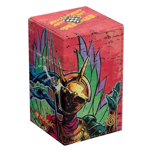 Ultimate Guard Flip'n'Tray 100+ Xenoskin (90 x 90 x 145 mm) Magic: The Gathering "Aetherdrift" - Hazoret Godseeker