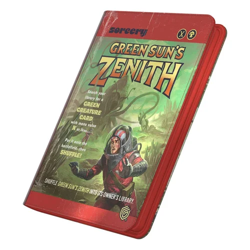 Ultimate Guard Zipfolio 18-Pocket Xenoskin (360 double-sleeved cards) Magic: The Gathering "Edge of Eternities" - Green Sun’s Zenith