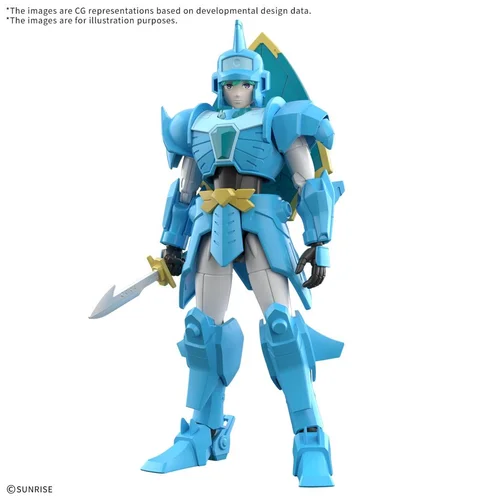 SAMURAI TROOPER -30MF Yoroi-Shinden Samurai Troopers Water - Model Kit