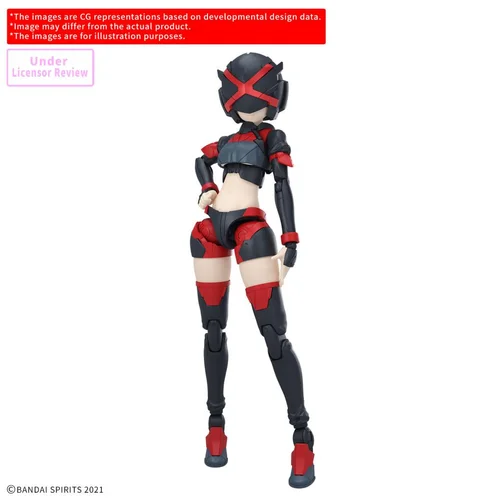 30MS - Option Parts Set 29 (Action Wear B) (Color B) - Model Kit