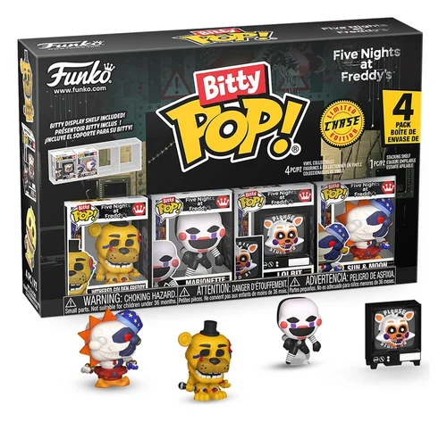 Five Nights at Freddy's Bitty POP! Vinyl Figure 4-Pack Series 5 2.5cm