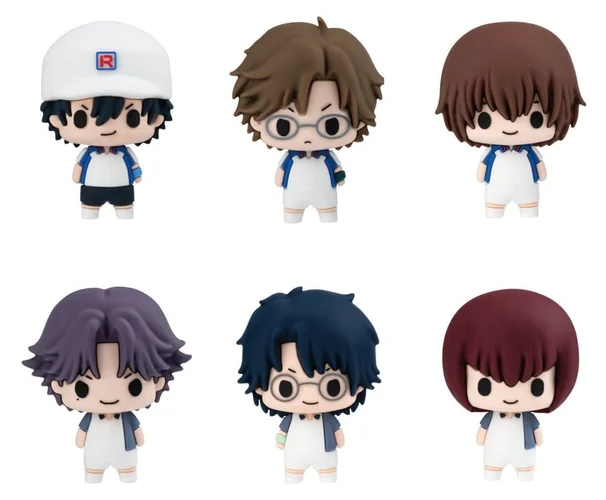 The New Prince of Tennis Chokorin Collection Mini Figures Vol.1 5 cm Blind Box Display (6)