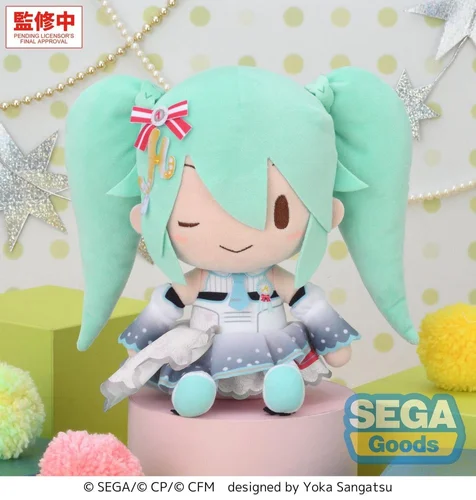 Hatsune Miku: Colorful Stage! fuwa petit Plush Figure Stage SEKAI Hatsune Miku Brand New World 22 cm