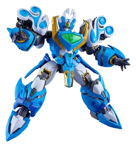 Mado King Granzort Moderoid Plastic Model Kit King's Style Aquabeat Gold Edition 18 cm