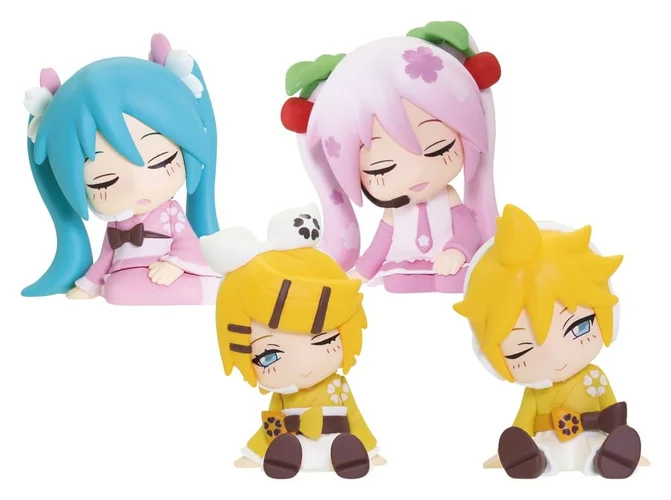 Hatsune Miku Twinchees Mini Figures Lil' Sleepers Wave 3 5cm Blind Pack - 1 Unidade