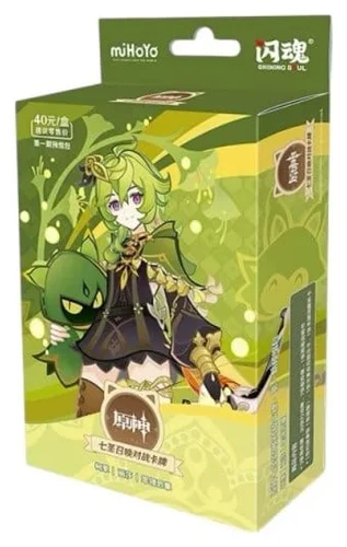 Genshin Impact Trading Card Game - Pre-Build Starter Deck 05 - Collei - Series 1 *Chinese Version* (40 cards)
