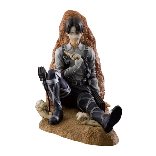 Attack on Titan Mega Impact Levi Battle of Heaven and Earth Ichibansho figure 11cm