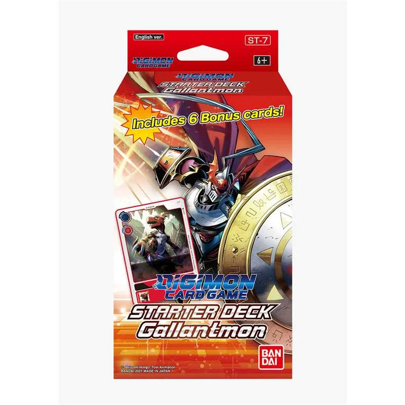 Digimon Card Game ST-7 Starter Deck Gallantmon English