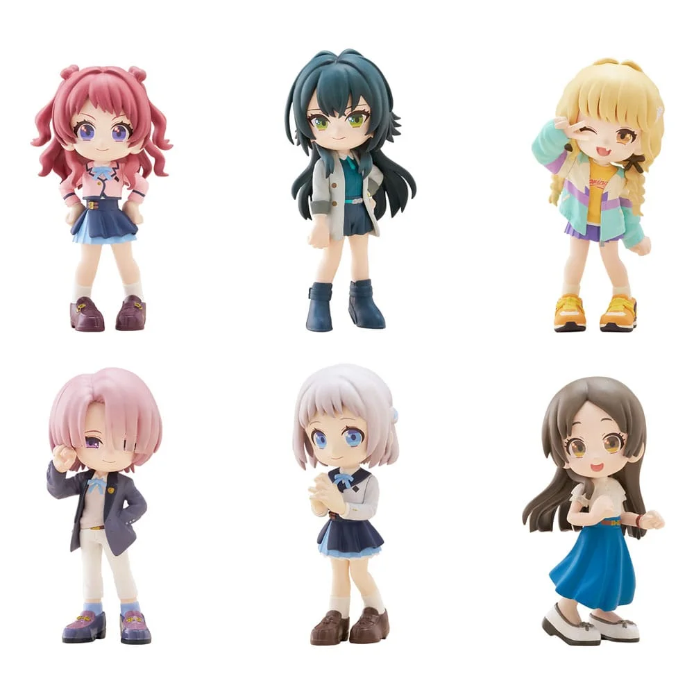 Gakuen Idolmaster Blind Box Mini Figures PalVerse Vol. 1 9 cm Blind Box - 1 Unidade Aleatória