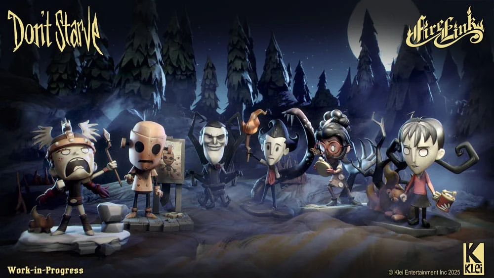 Don't Starve PVC Mini Figure Chibi 9cm Vol.1 Blind Box - 1 Unidade Aleatória